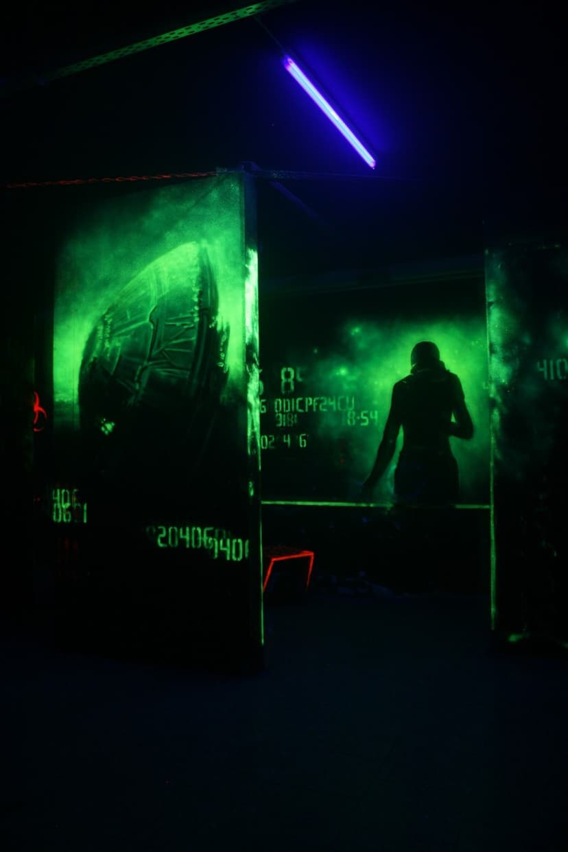 Paintball Laserowy z Labiryntem dla Dwojga | Kraków