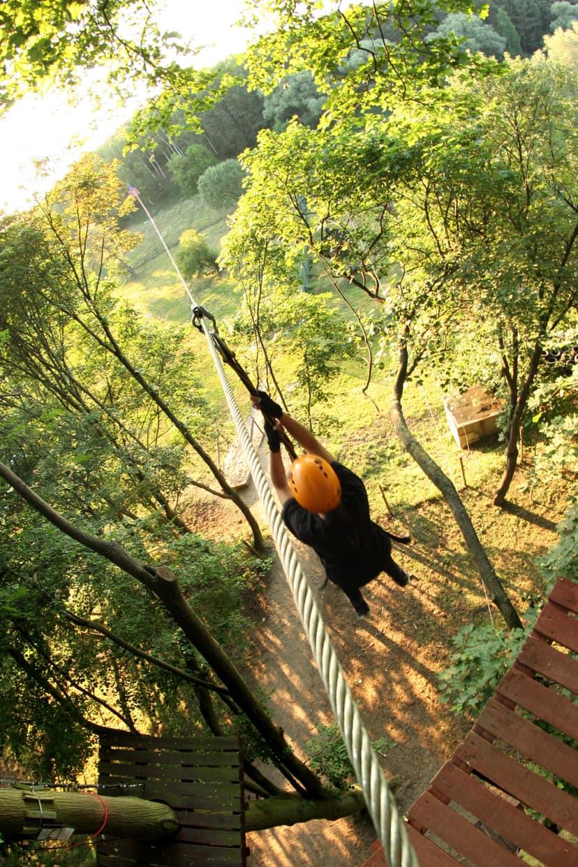 Przygoda na Linach ze Zjazdem Tyrolskim | Poznań