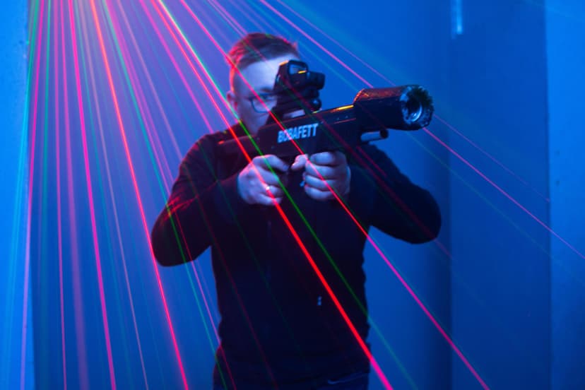 Paintball Laserowy - Rozgrywka dla 4 Osób (40 min.) | Łódź