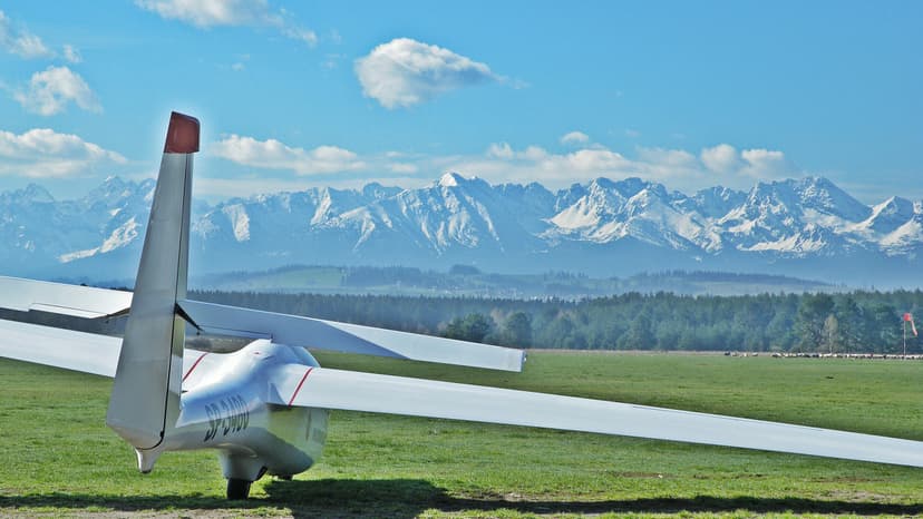 Lot Szybowcem nad Beskidami pasmo Gorce | Nowy Targ