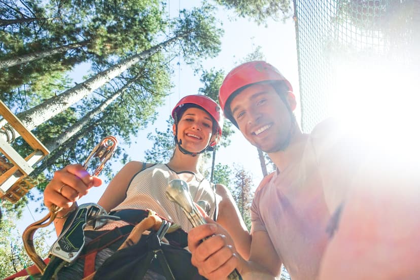 Przygoda w Parku Linowym Adventure Park dla Dwojga | Trójmiasto