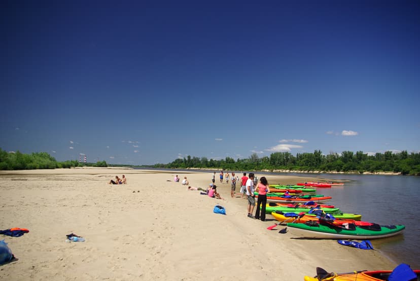 Spływ Kajakowy po Wiśle dla Czterech Osób | Warszawa