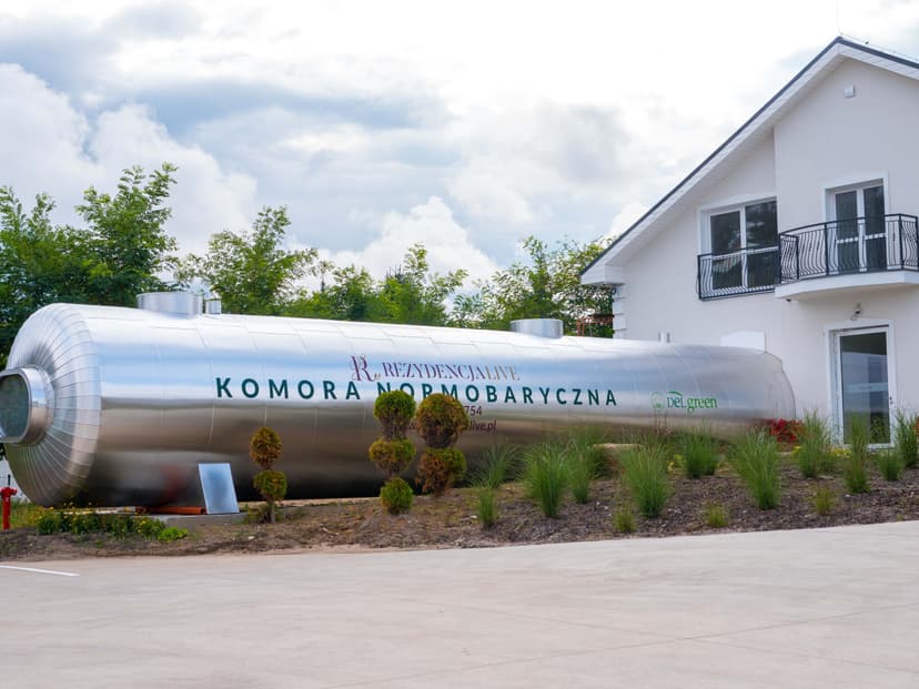 Sesja w Komorze Normobarycznej | Starogard Gdański (okolice)