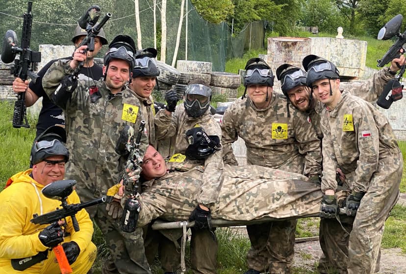 Poznaj Paintball dla Przyjaciół (12 osób) | Kraków