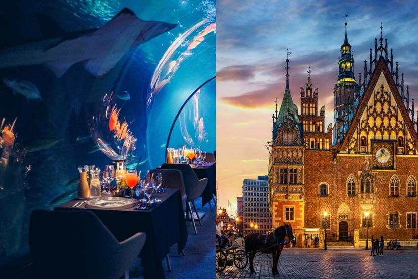 Podwodna Kolacja z Pobytem we Wrocławiu dla Dwojga | Wrocław