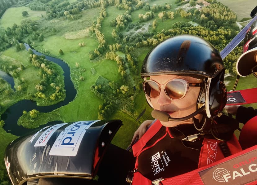 Lot Motoparalotnią z Filmowaniem (30 minut) | Toruń (okolice)