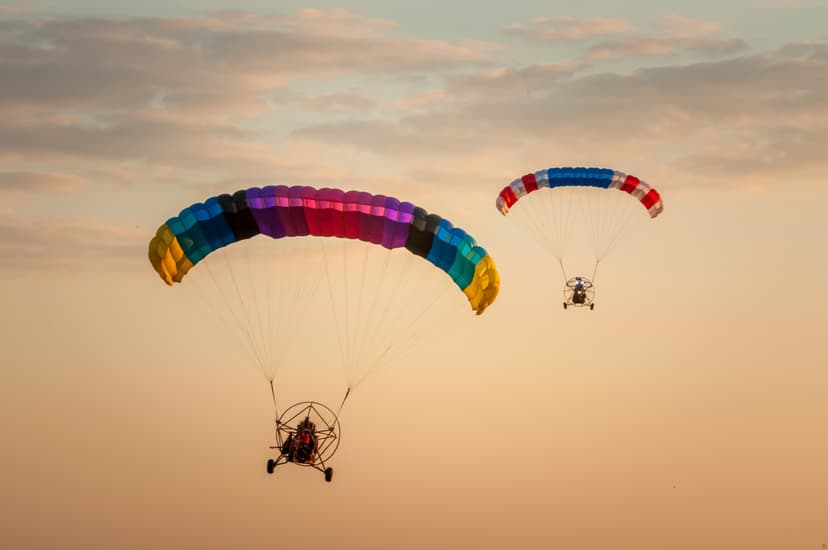 Lot Motoparalotnią z Filmowaniem dla Dwojga | Zielona-Góra (okolice)