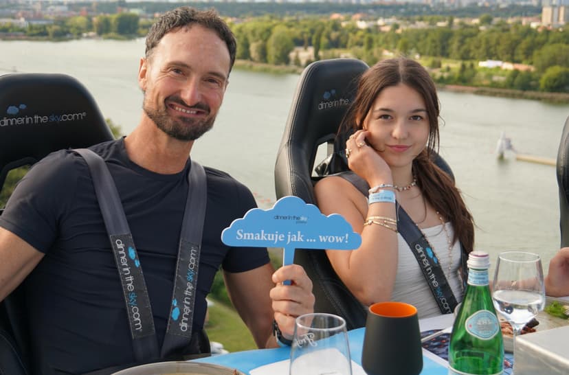 Dinner in The Sky dla Dwojga | Wiele Lokalizacji