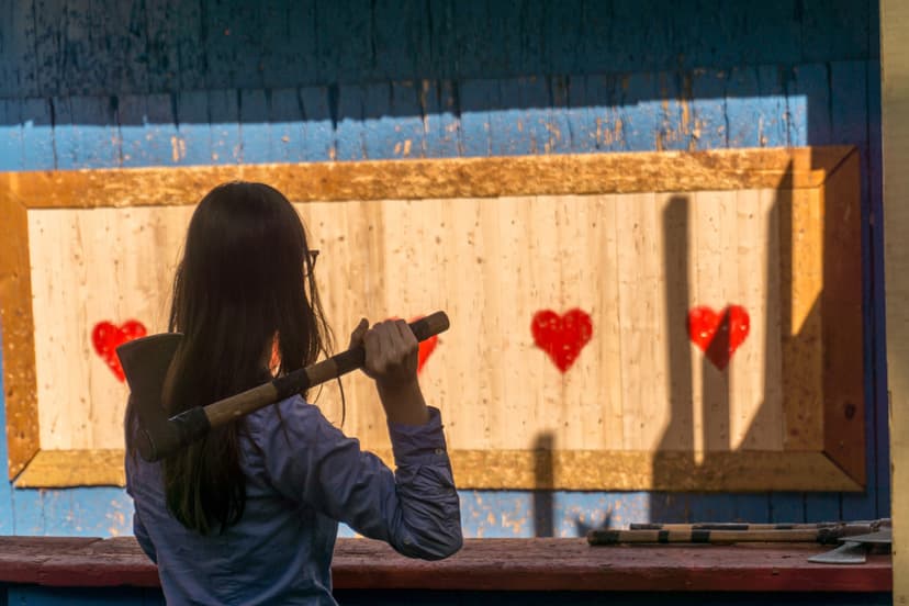 Rzucanie Siekierami do Celu dla Dwojga | Gdańsk