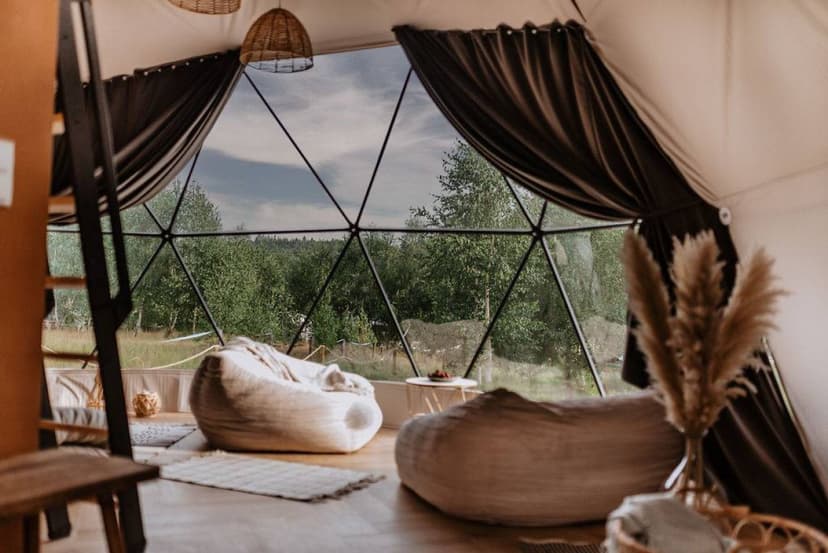 Rekreacyjny Glamping (2 Noce, 1-4 Osoby) | Czorsztyn Glamp | Maniowy