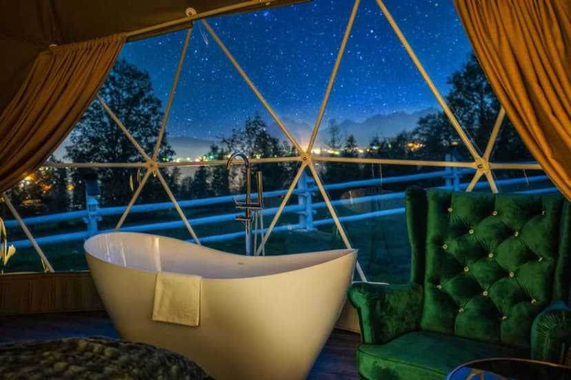 Odprężający Glamping (1 Noc, 2 Osoby) | Mountain Glamp | Poronin