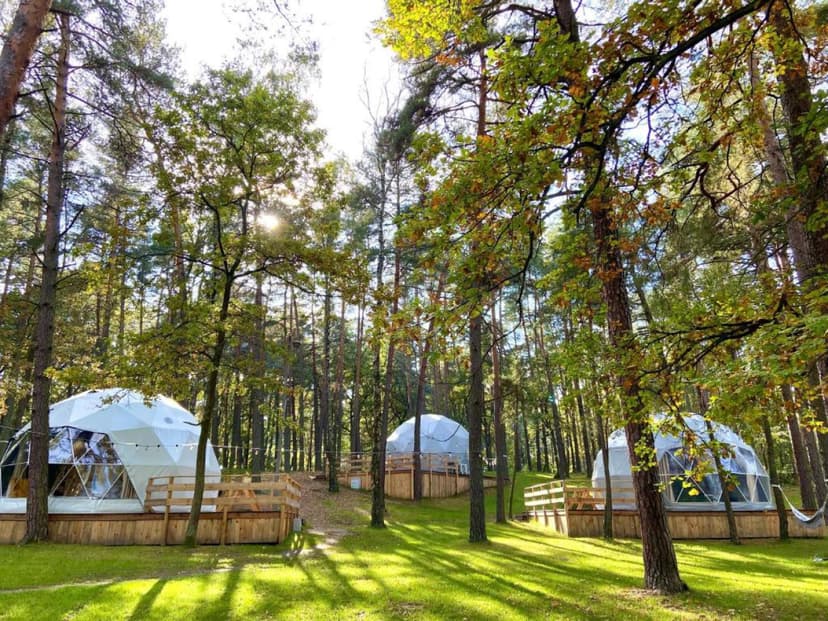 Rekreacyjny Glamping (1 Noc, 1-4 Osoby) | Planeta Glamping | Zalesie Górne