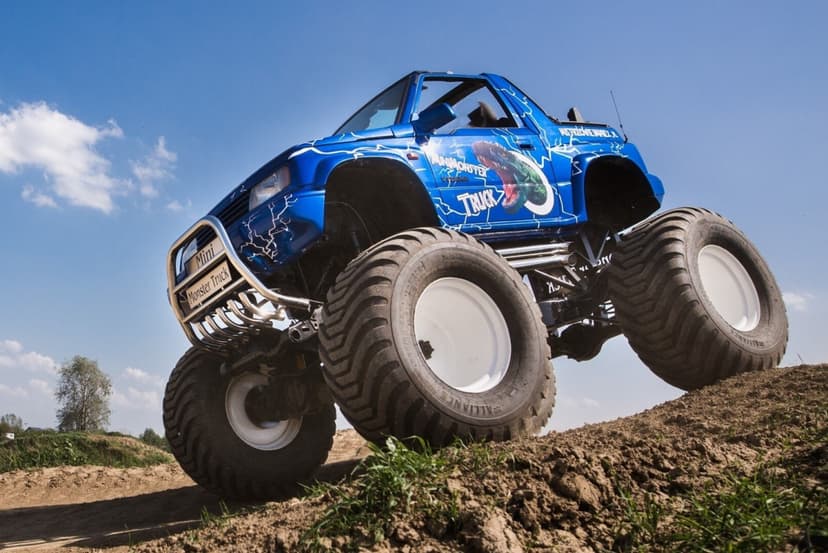 Jazda Mini Monster Truckiem dla Dzieci (30 minut) | Warszawa