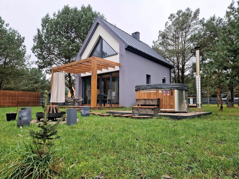 Odprężający Pobyt w Domku (2 Noce, 2 Osoby) | Osada pod Gwiazdami Łasko & SPA | Łasko