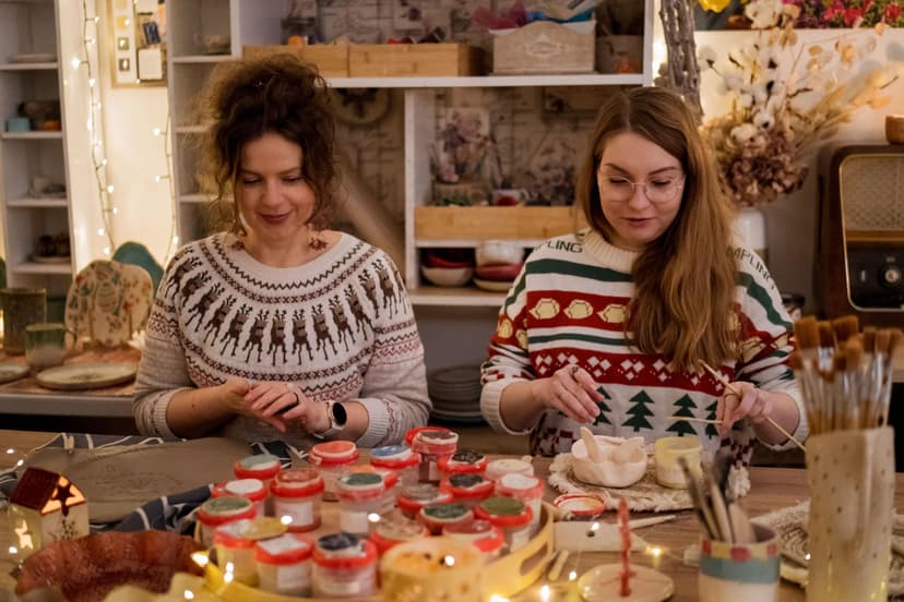 Warsztaty z Ceramiki przy Winie | Suchy Las