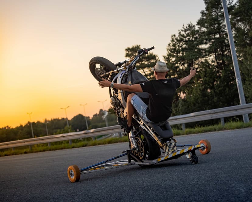 Nauka Wheelie - Jazda na Jednym Kole dla Dwojga (60 minut) | Ryczołek