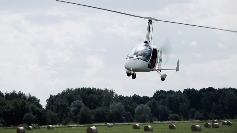 Lot Widokowy Wiatrakowcem (15 minut) | Chojna