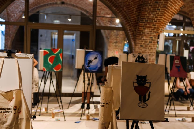 Malowanie przy Winie | Gdańsk