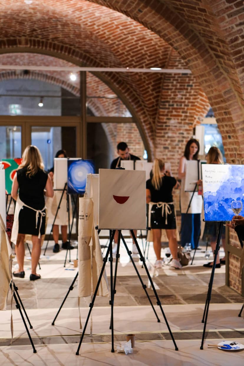 Malowanie przy Winie | Łódź