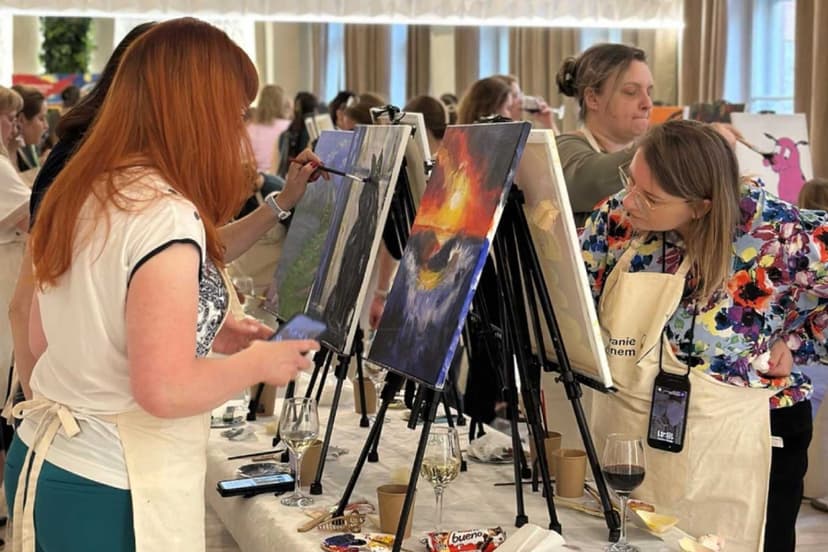 Malowanie przy Winie dla Dwojga | Wrocław