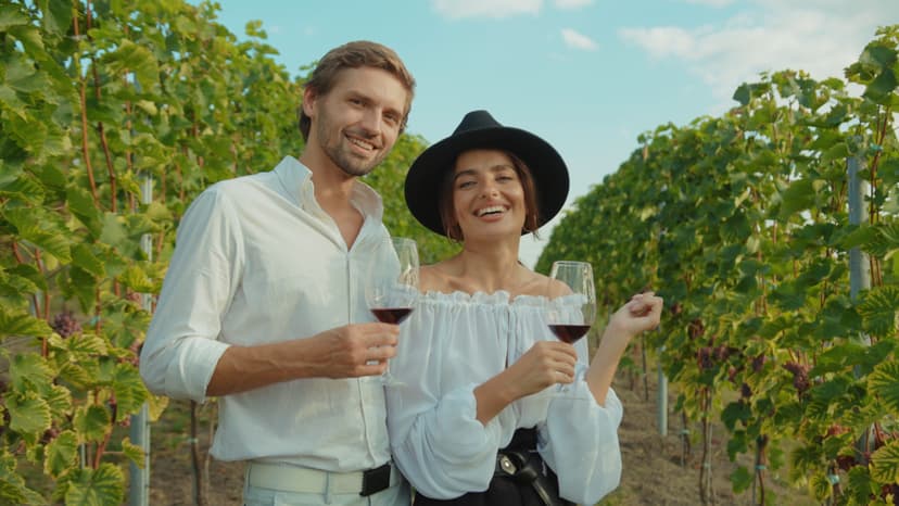 Zwiedzanie Winnicy z Degustacją Wina i Przekąsek dla Dwojga | Lipka Wielka