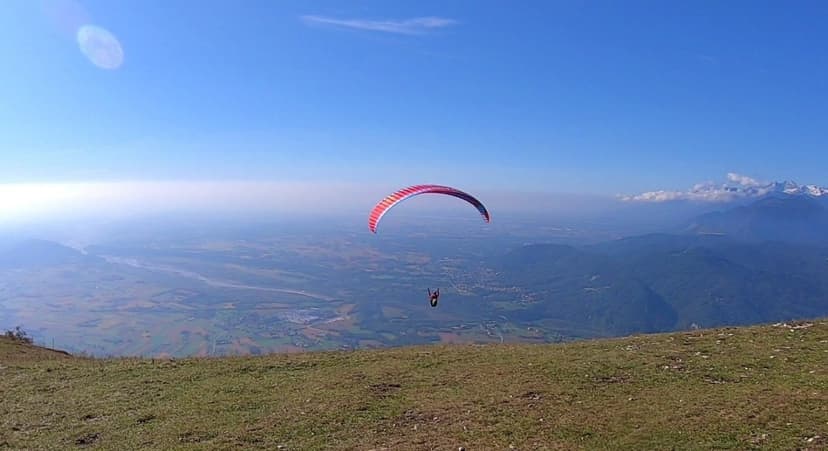 Lot Paralotnią z Góry Żar | Międzybrodzie Żywieckie